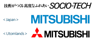 Mitsubishis logotyp 1985-2000